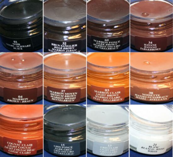 Saphir Beaute Du Cuir Creme Surfine Shoe Polish 50ML- All Colours Available